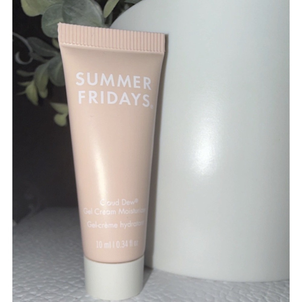 Summer Fridays Cloud Dew Gel Cream Moisturizer 10ml Face Neck Decollete. New